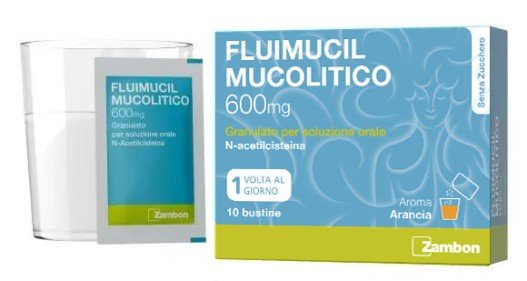 FLUIMUCIL MUCOLITICO 600MG BUSTINE